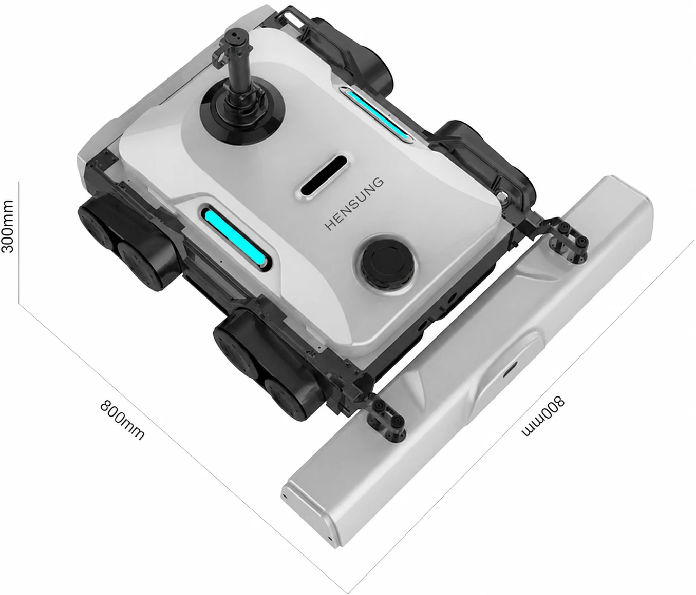 HENSUNG J1 SE low-altitude facade cleaning robot