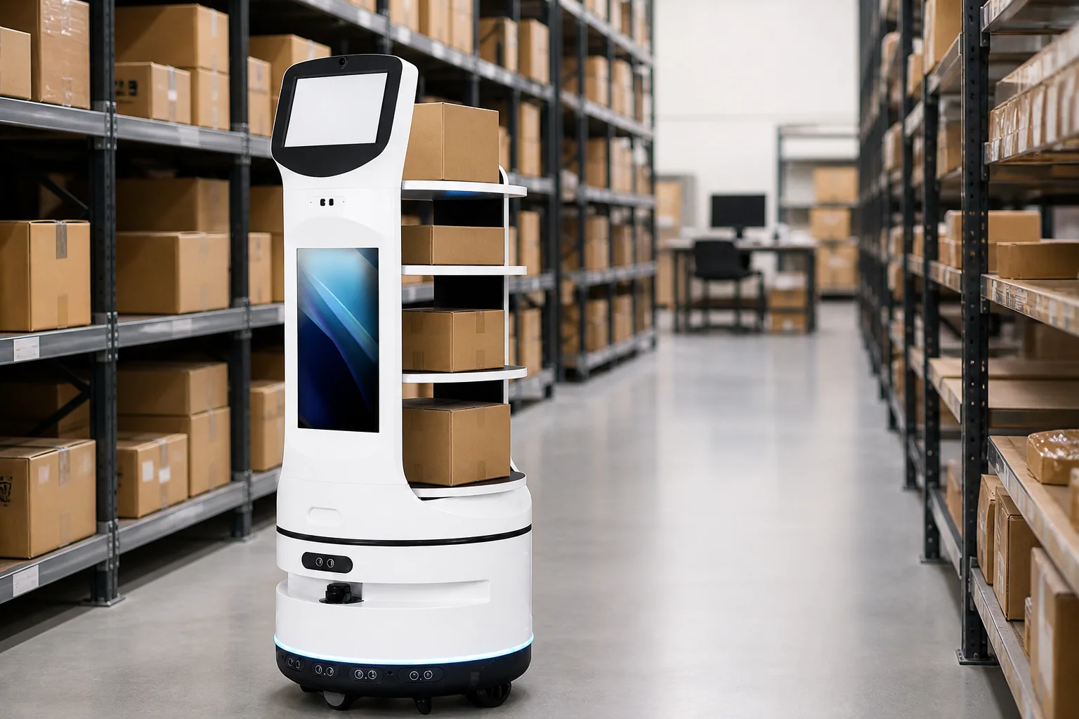 Reception Robots — Alternate application